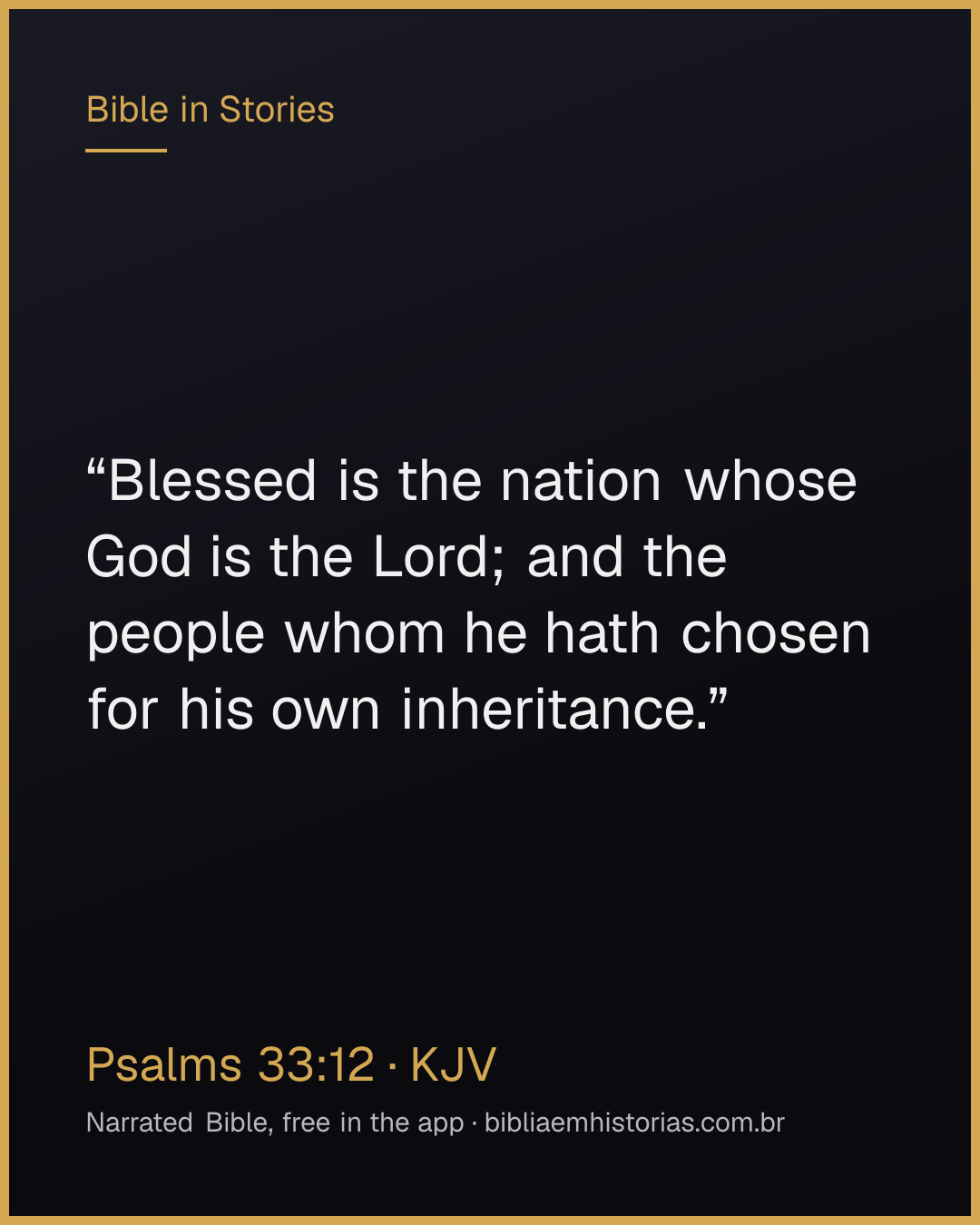 Verse image for Psalms 33:12 to share