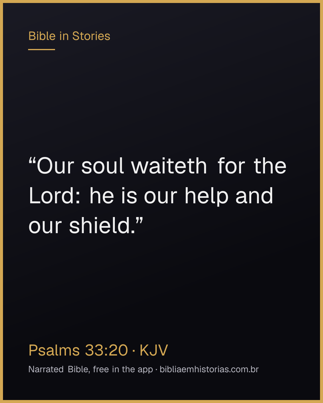 Verse image for Psalms 33:20 to share