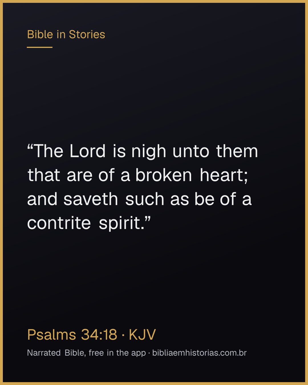 Verse image for Psalms 34:18 to share