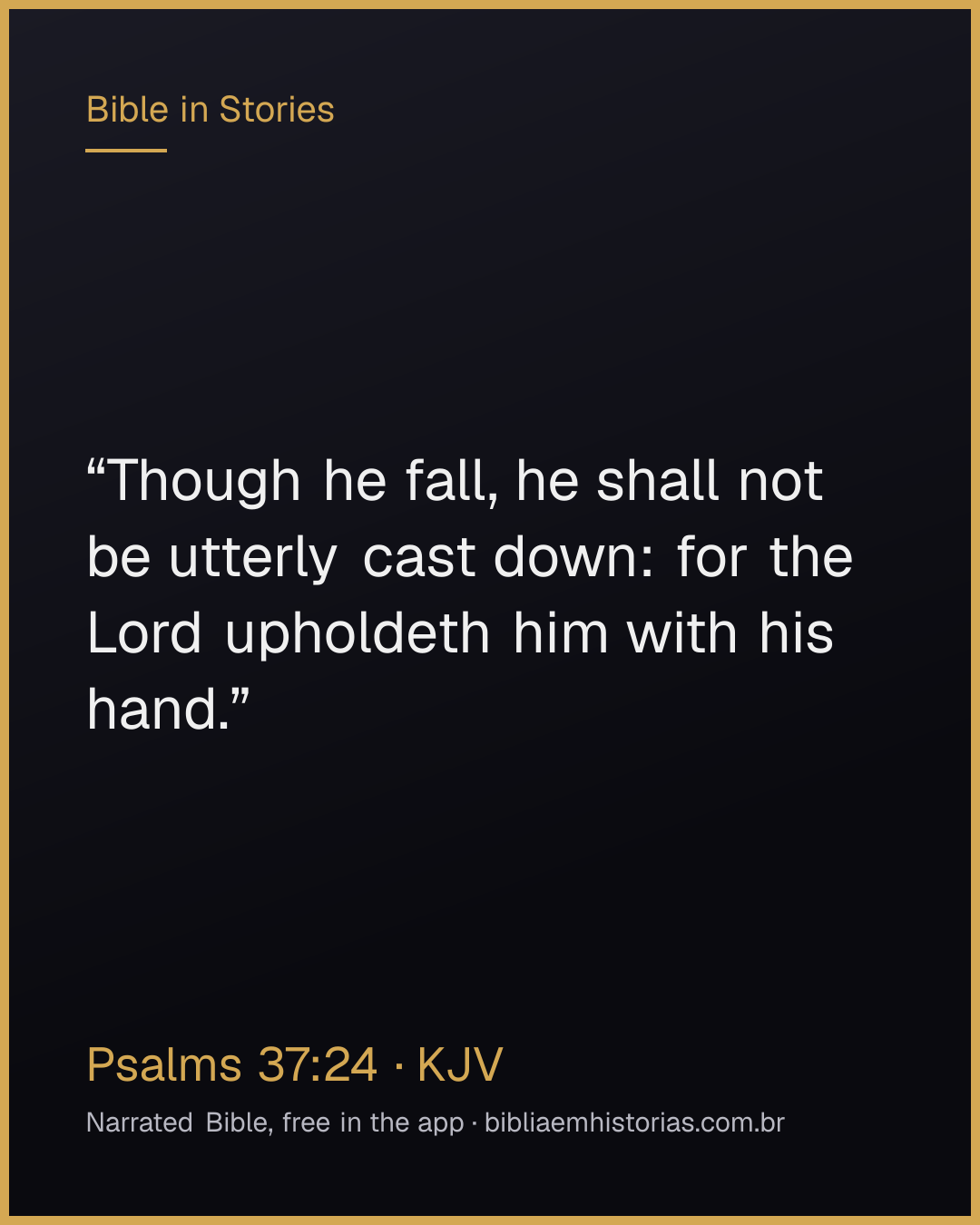 Verse image for Psalms 37:24 to share