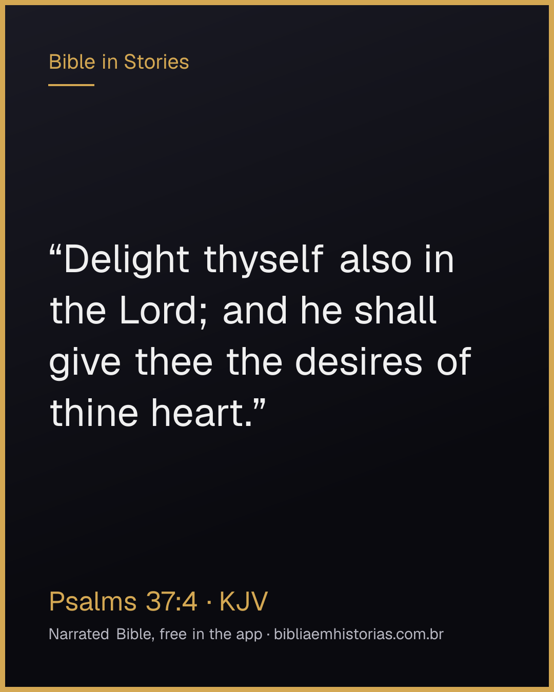Verse image for Psalms 37:4 to share