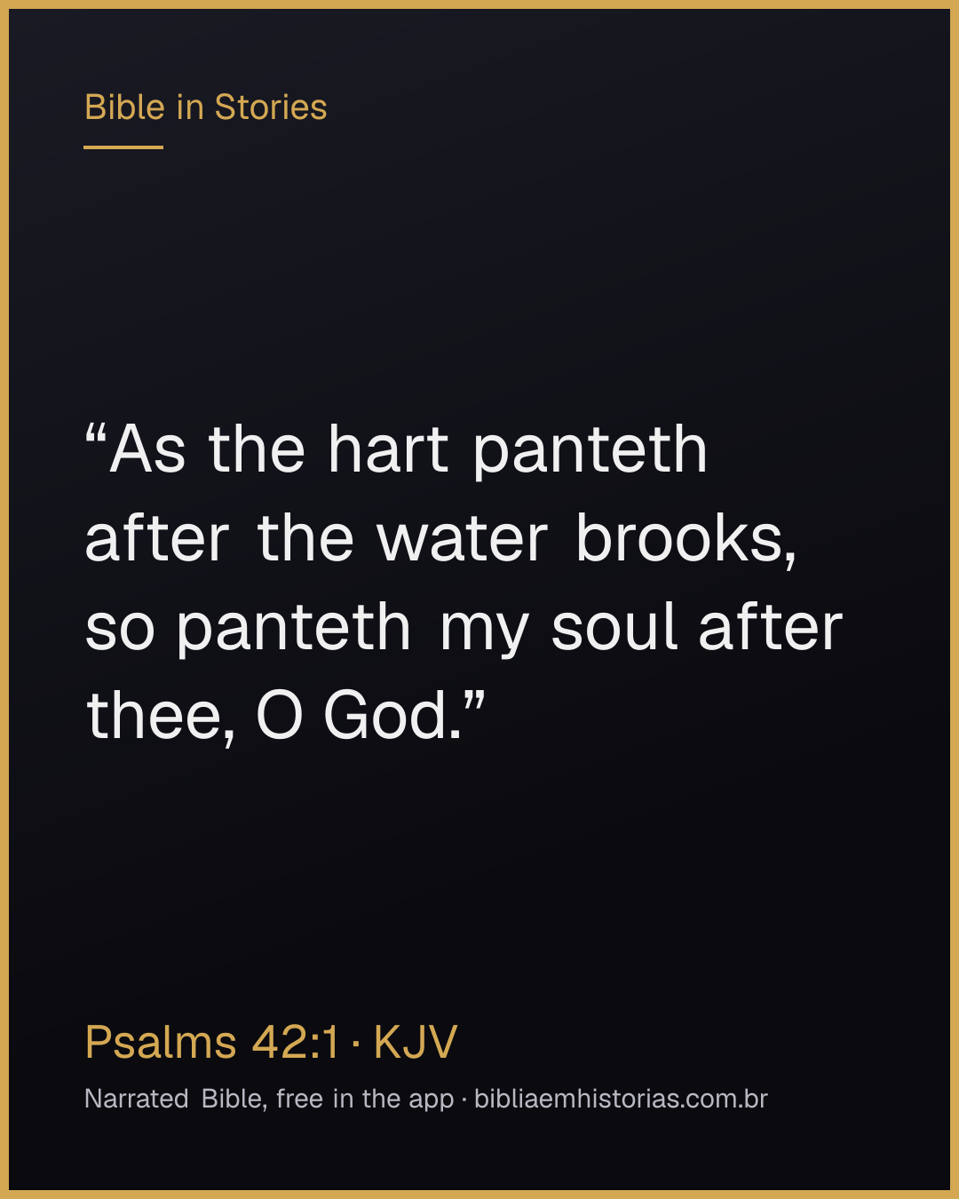 Verse image for Psalms 42:1 to share