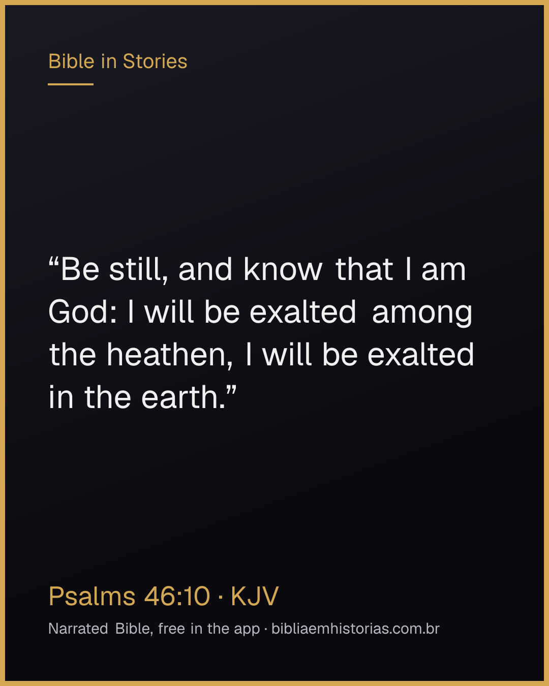 Verse image for Psalms 46:10 to share