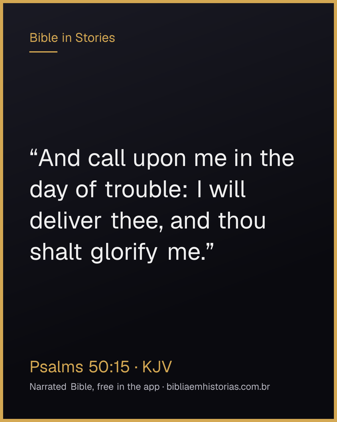 Verse image for Psalms 50:15 to share