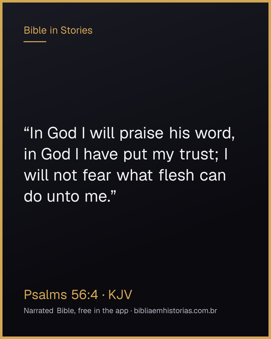 Verse image for Psalms 56:4 to share
