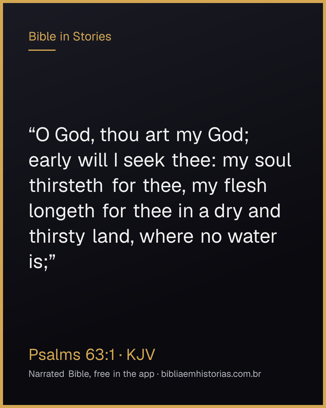 Verse image for Psalms 63:1 to share
