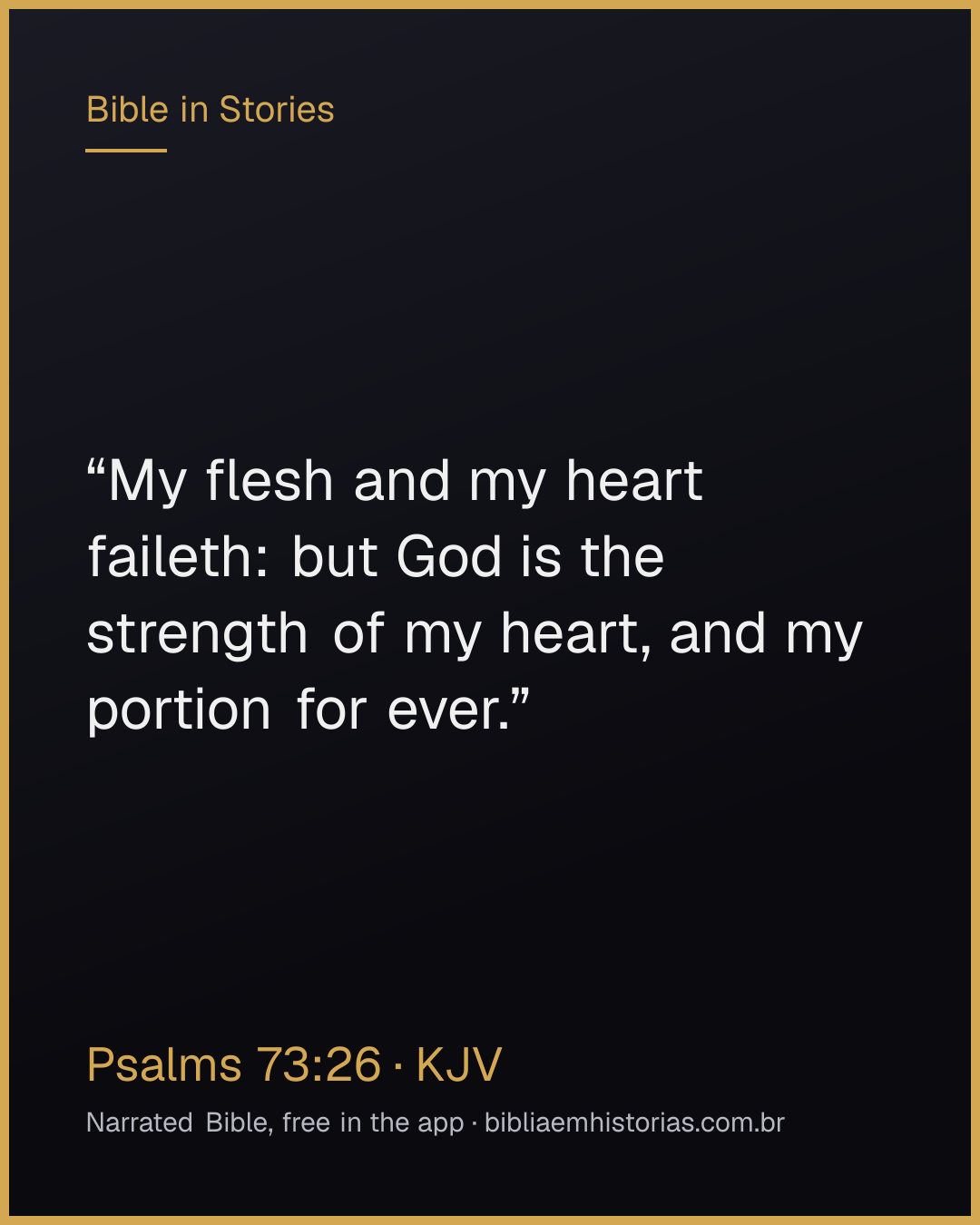 Verse image for Psalms 73:26 to share
