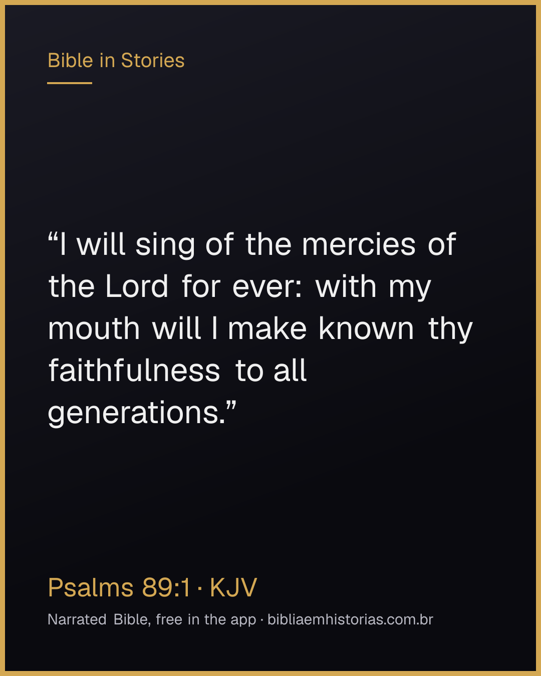 Verse image for Psalms 89:1 to share