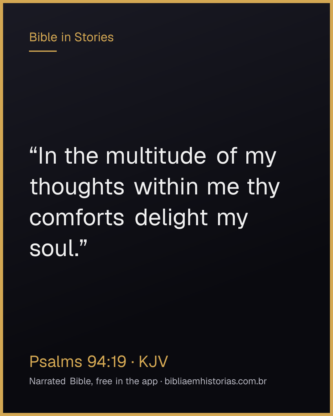 Verse image for Psalms 94:19 to share