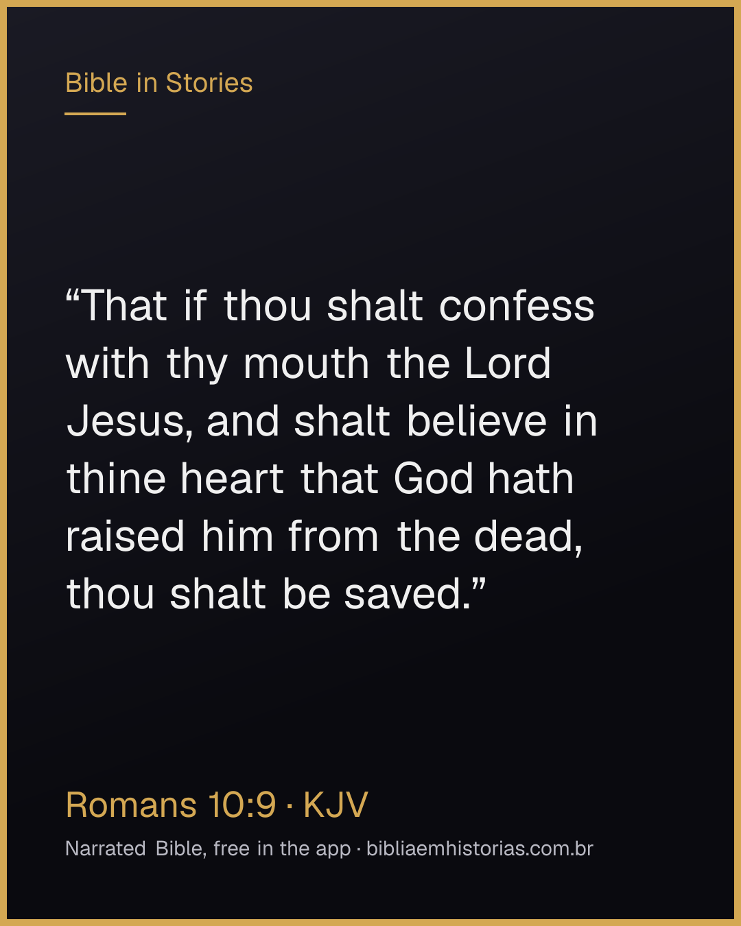 Verse image for Romans 10:9 to share