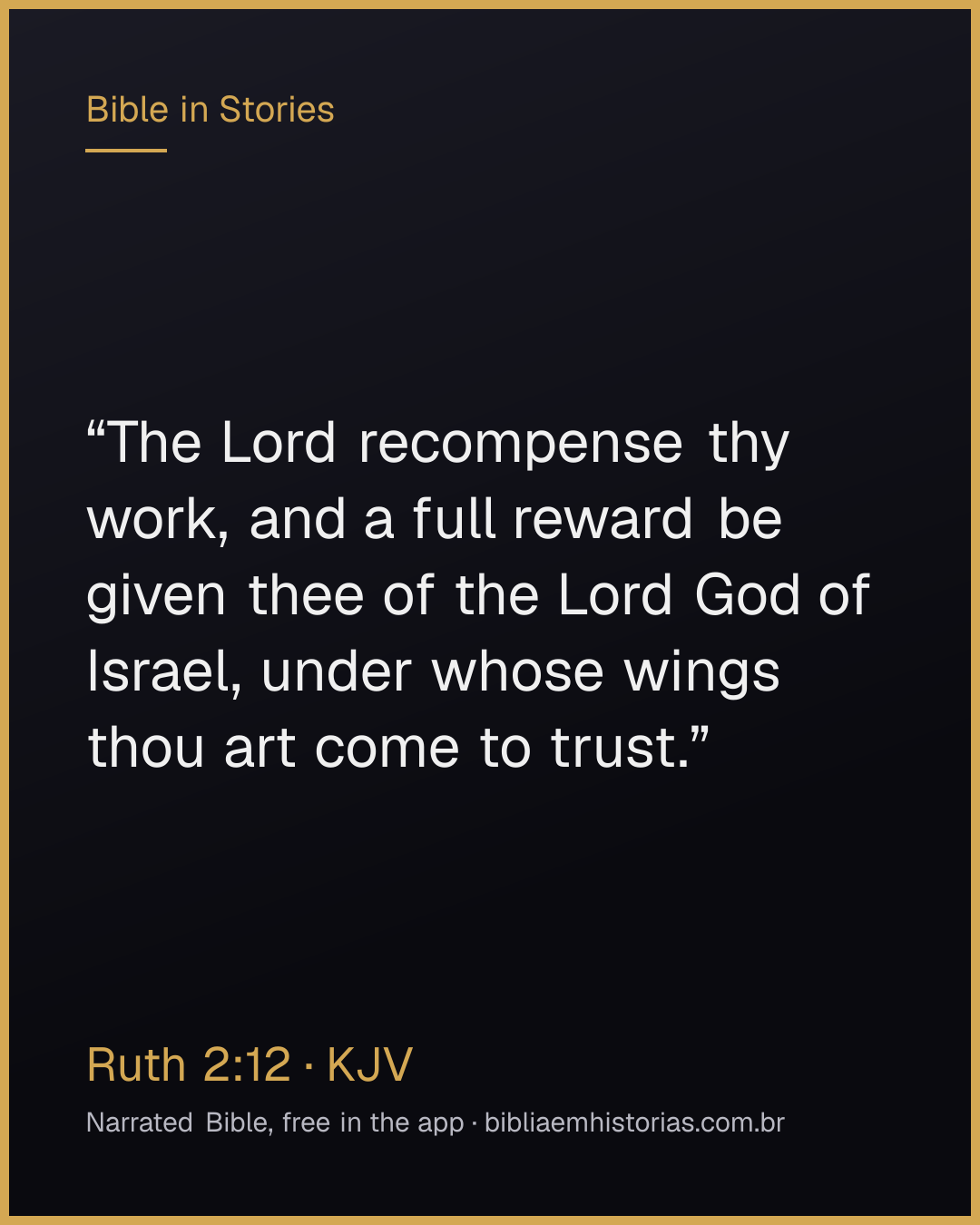 Verse image for Ruth 2:12 to share