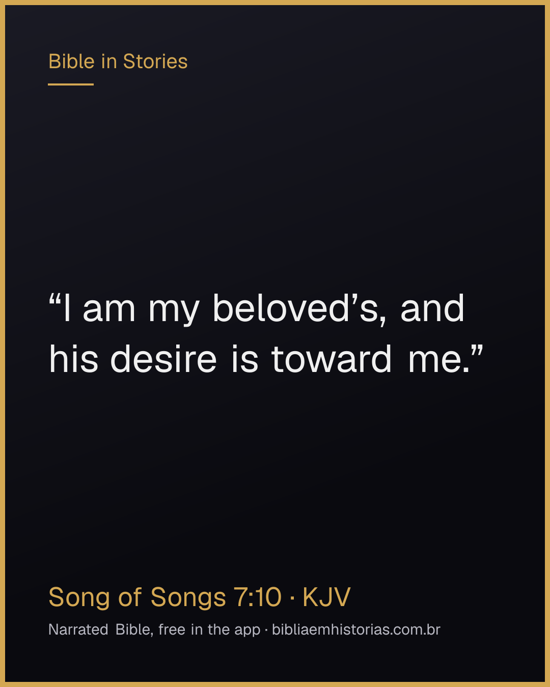 Verse image for Song of Songs 7:10 to share
