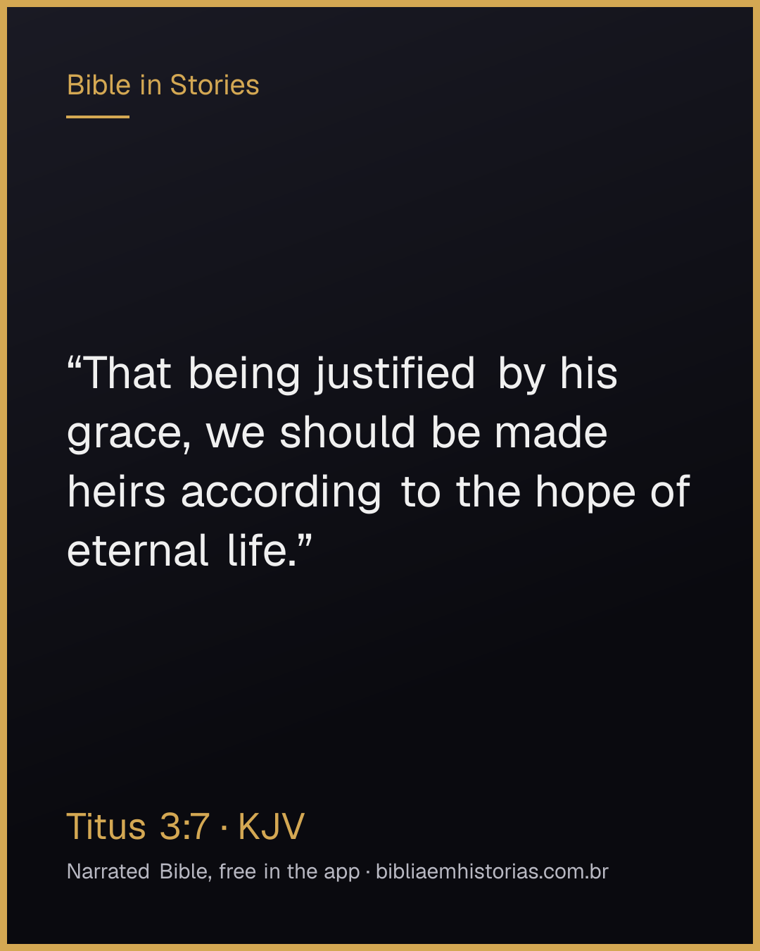 Verse image for Titus 3:7 to share