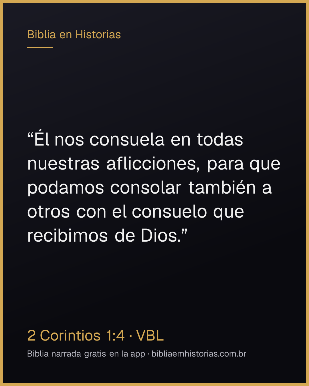 Imagen del versículo 2 Corintios 1:4 para compartir