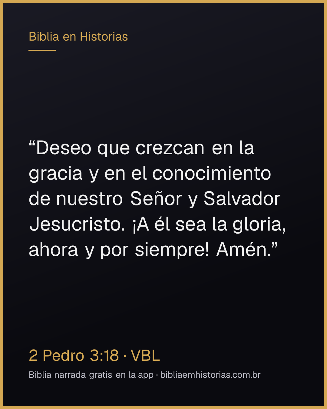 Imagen del versículo 2 Pedro 3:18 para compartir