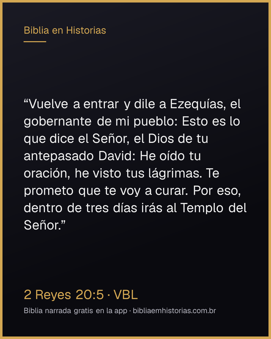 Imagen del versículo 2 Reyes 20:5 para compartir