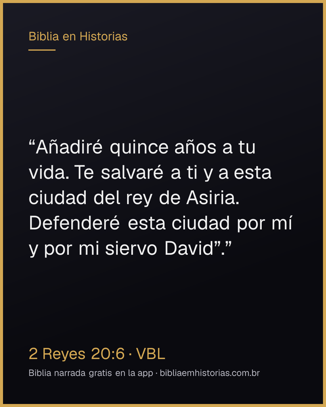 Imagen del versículo 2 Reyes 20:6 para compartir