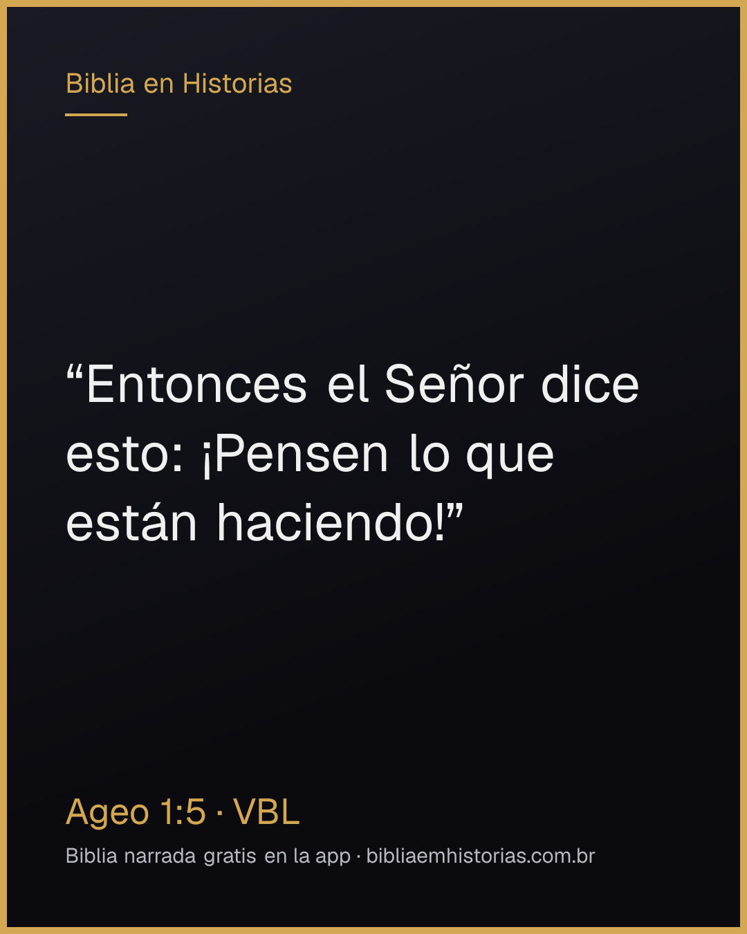 Imagen del versículo Ageo 1:5 para compartir