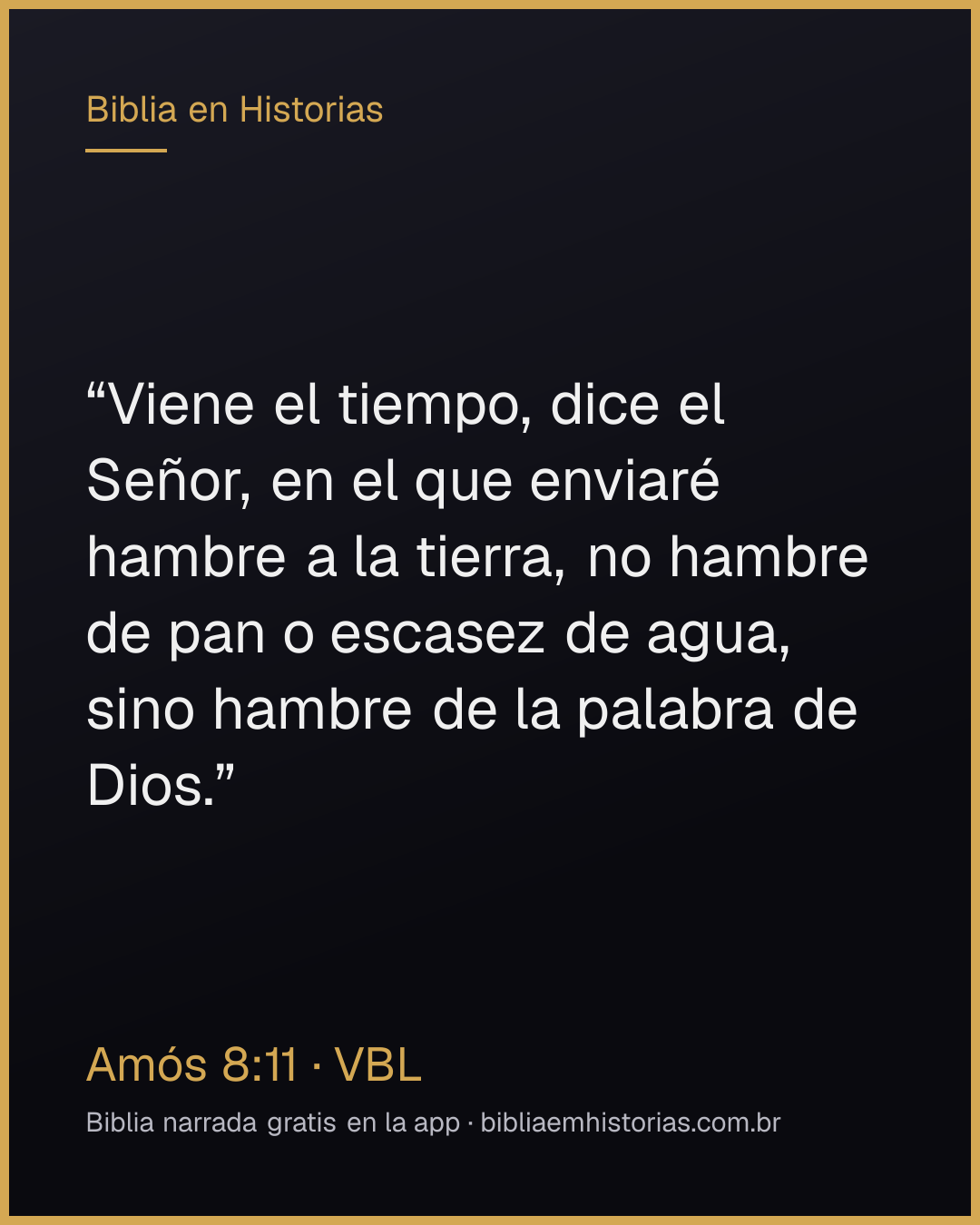 Imagen del versículo Amós 8:11 para compartir