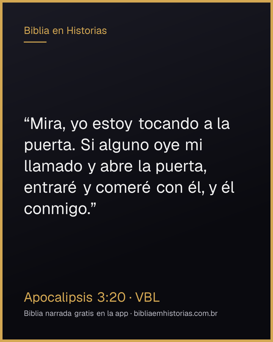 Imagen del versículo Apocalipsis 3:20 para compartir