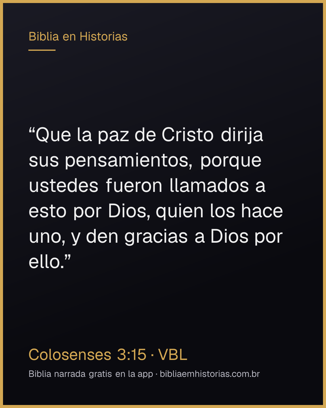 Imagen del versículo Colosenses 3:15 para compartir