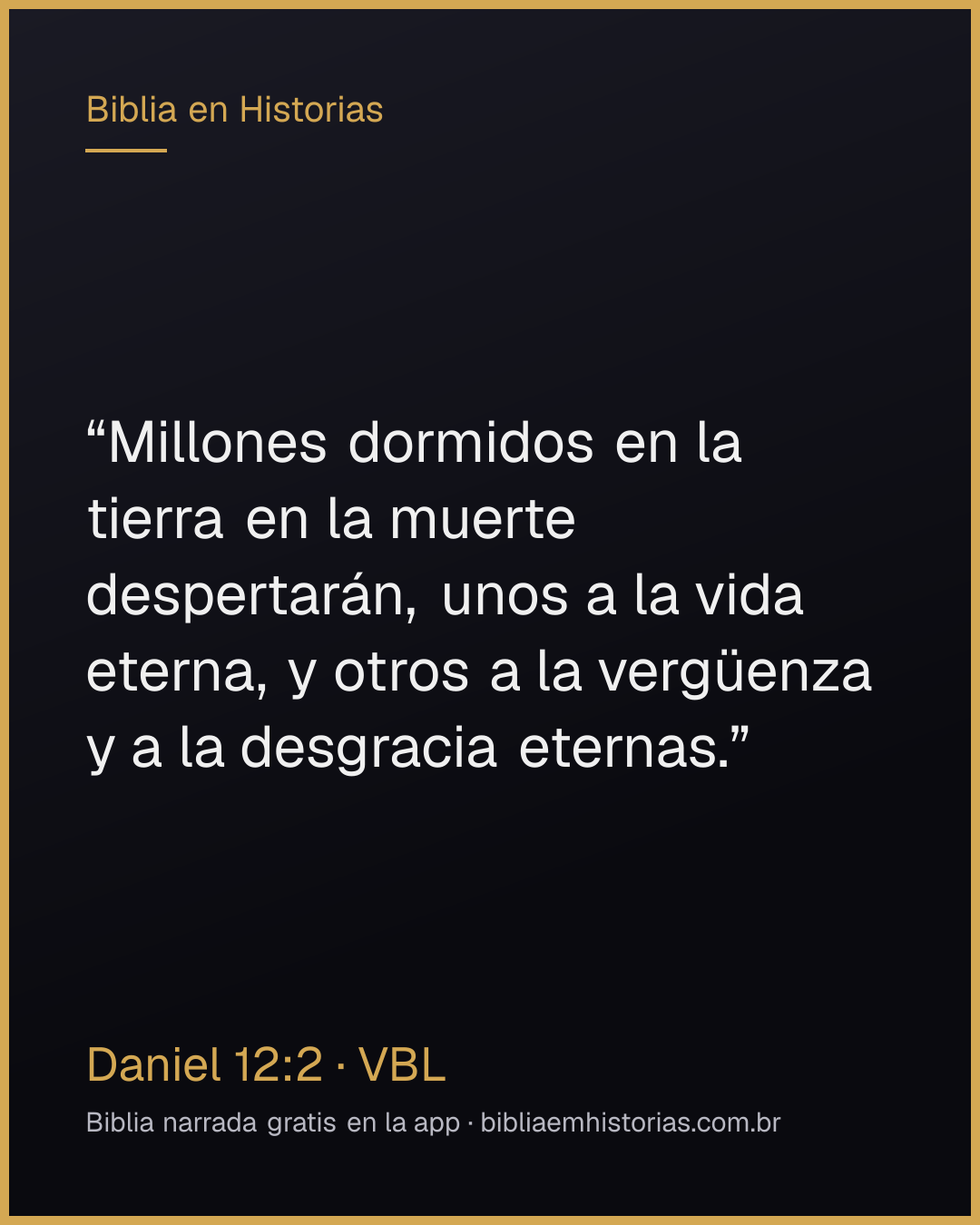 Imagen del versículo Daniel 12:2 para compartir