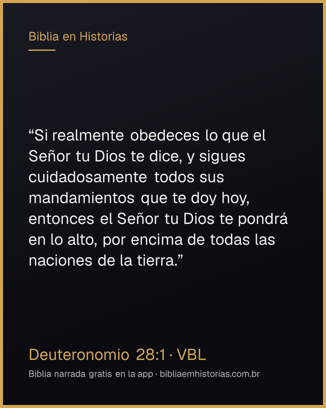 Imagen del versículo Deuteronomio 28:1 para compartir