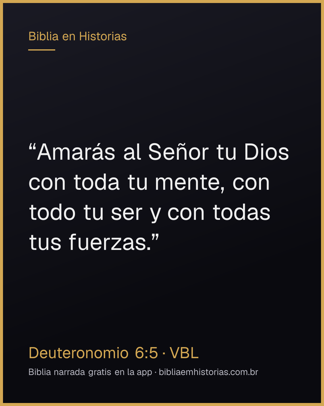 Imagen del versículo Deuteronomio 6:5 para compartir