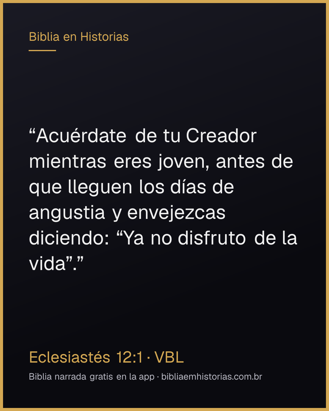 Imagen del versículo Eclesiastés 12:1 para compartir