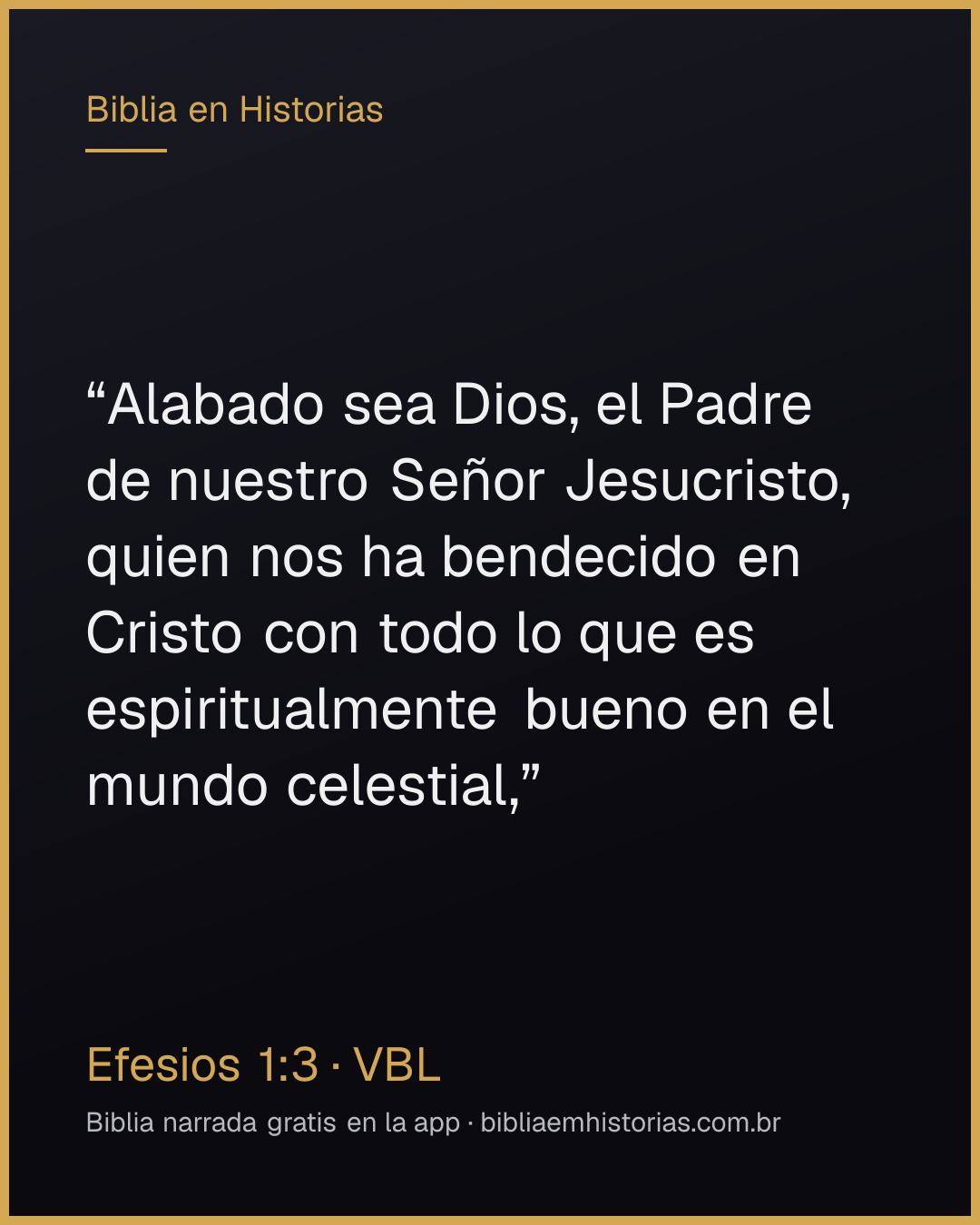 Imagen del versículo Efesios 1:3 para compartir