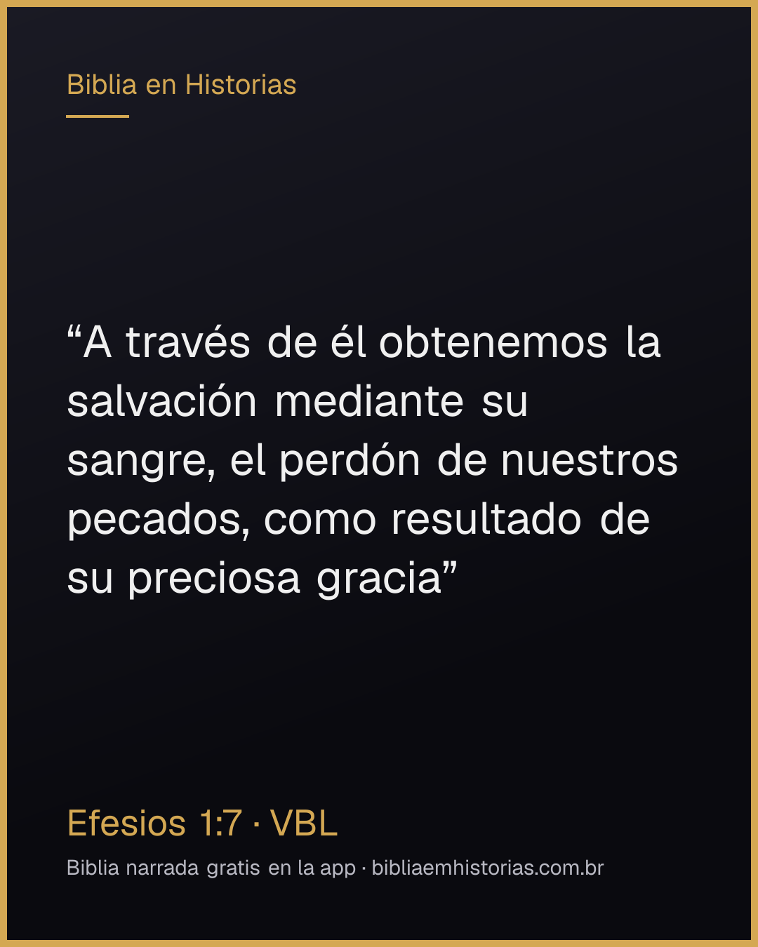 Imagen del versículo Efesios 1:7 para compartir