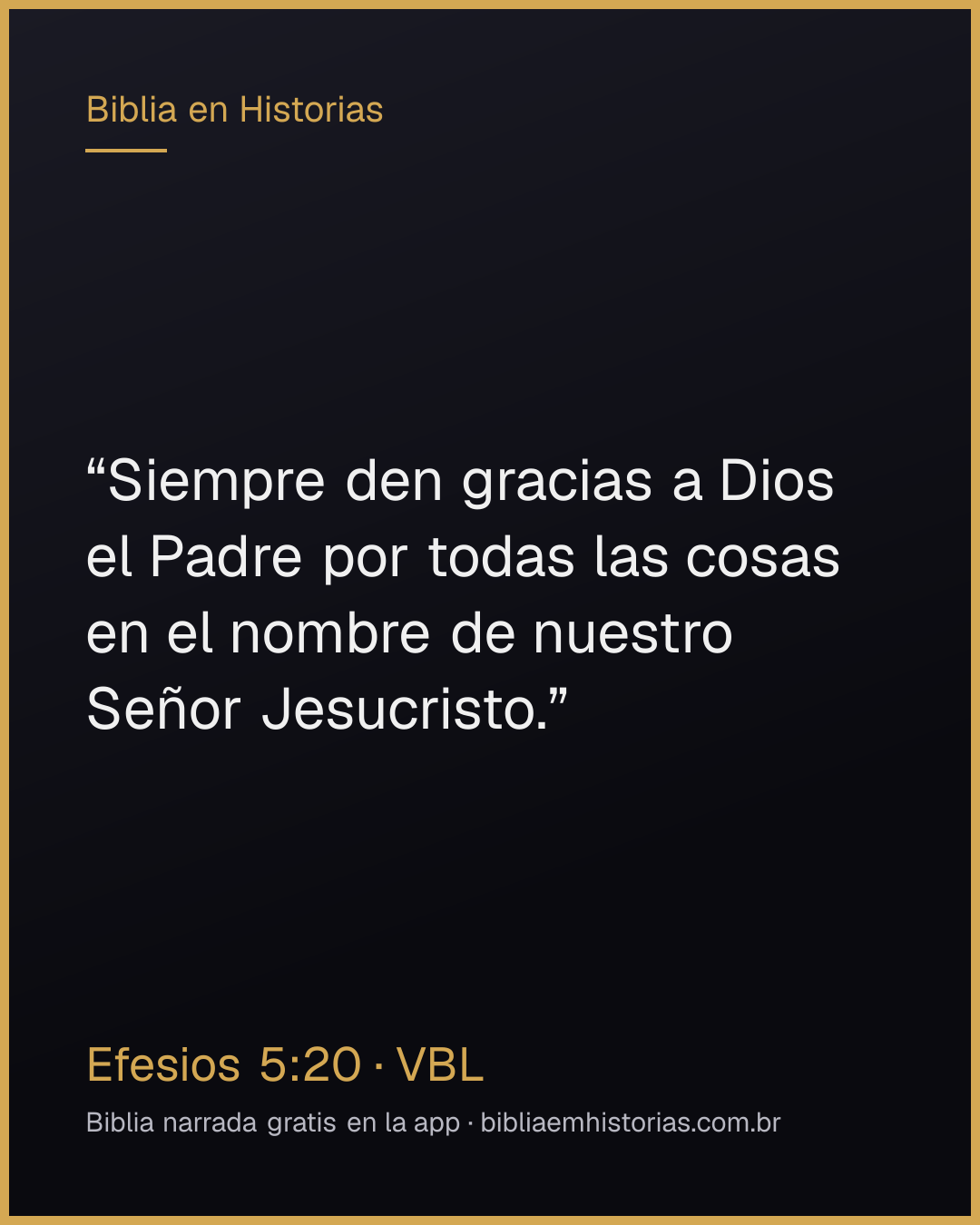 Imagen del versículo Efesios 5:20 para compartir