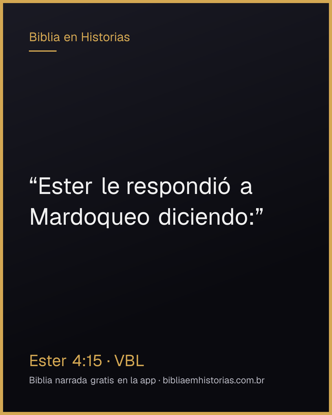 Imagen del versículo Ester 4:15 para compartir