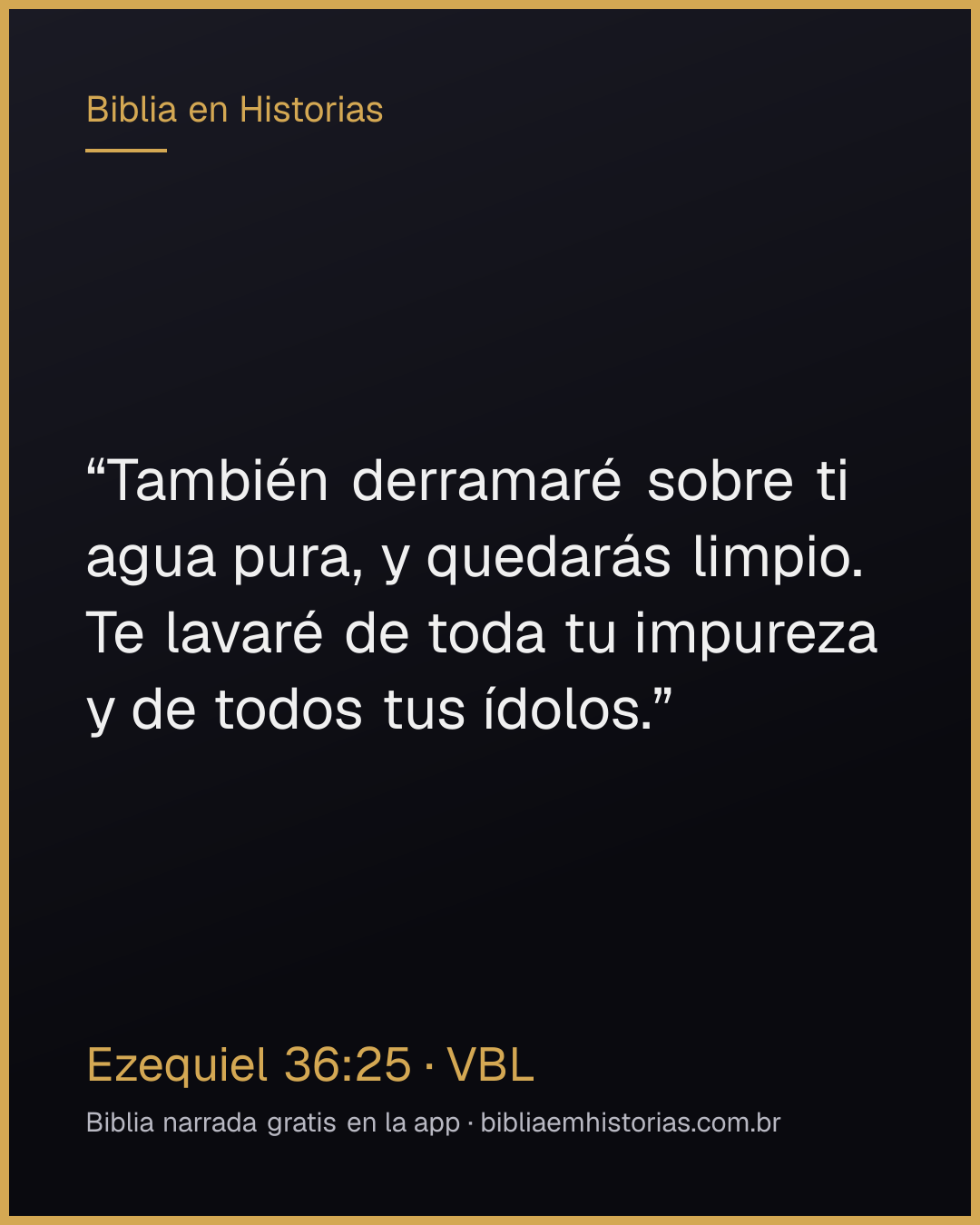 Imagen del versículo Ezequiel 36:25 para compartir