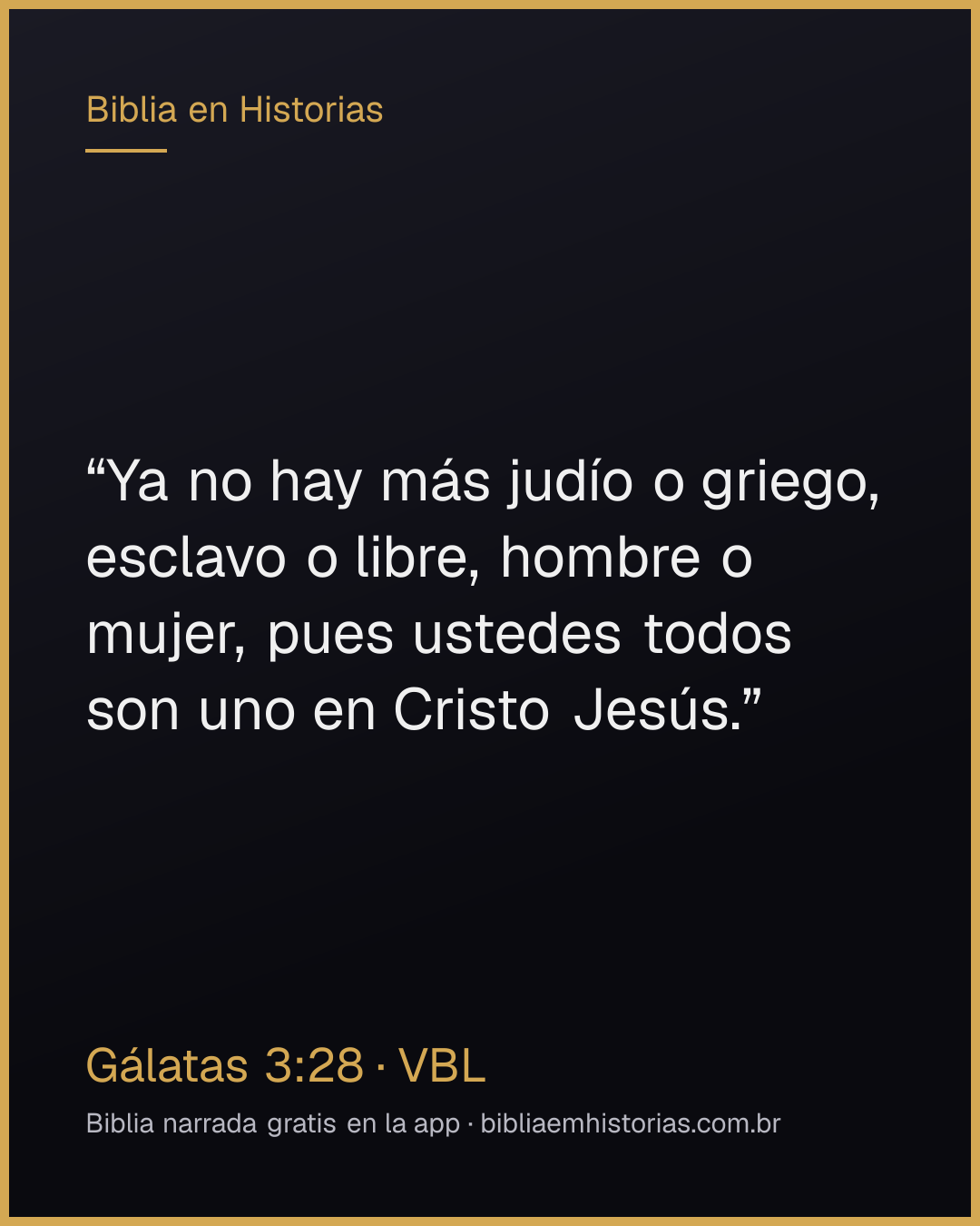 Imagen del versículo Gálatas 3:28 para compartir