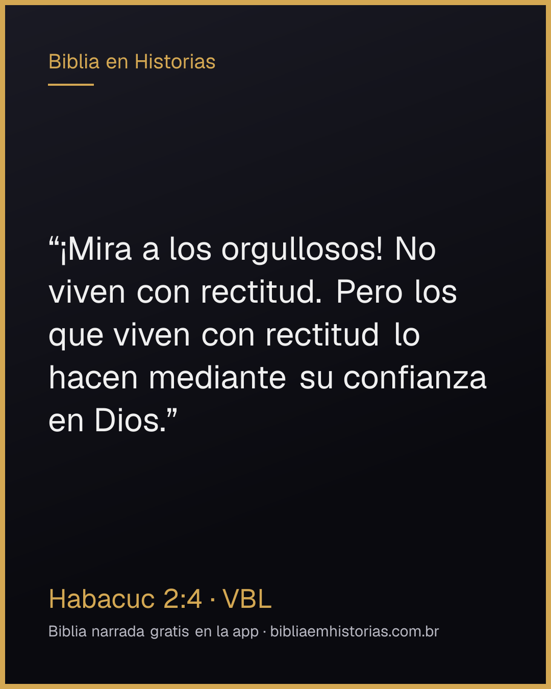 Imagen del versículo Habacuc 2:4 para compartir
