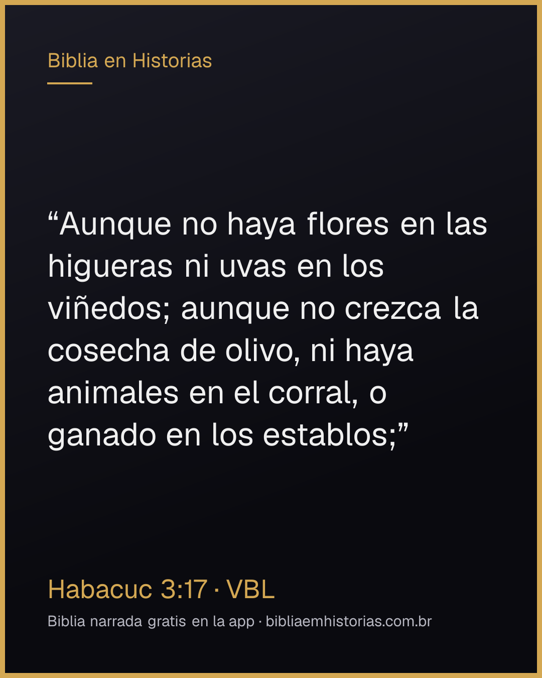 Imagen del versículo Habacuc 3:17 para compartir