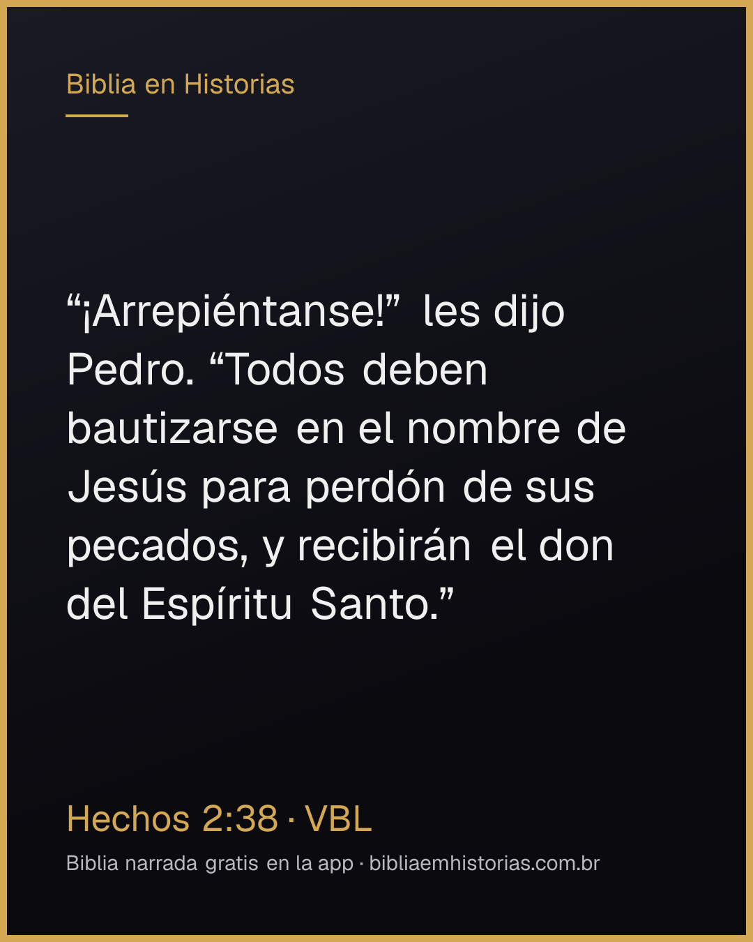 Imagen del versículo Hechos 2:38 para compartir