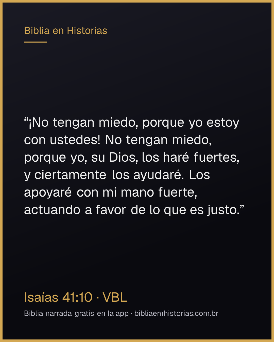 Imagen del versículo Isaías 41:10 para compartir