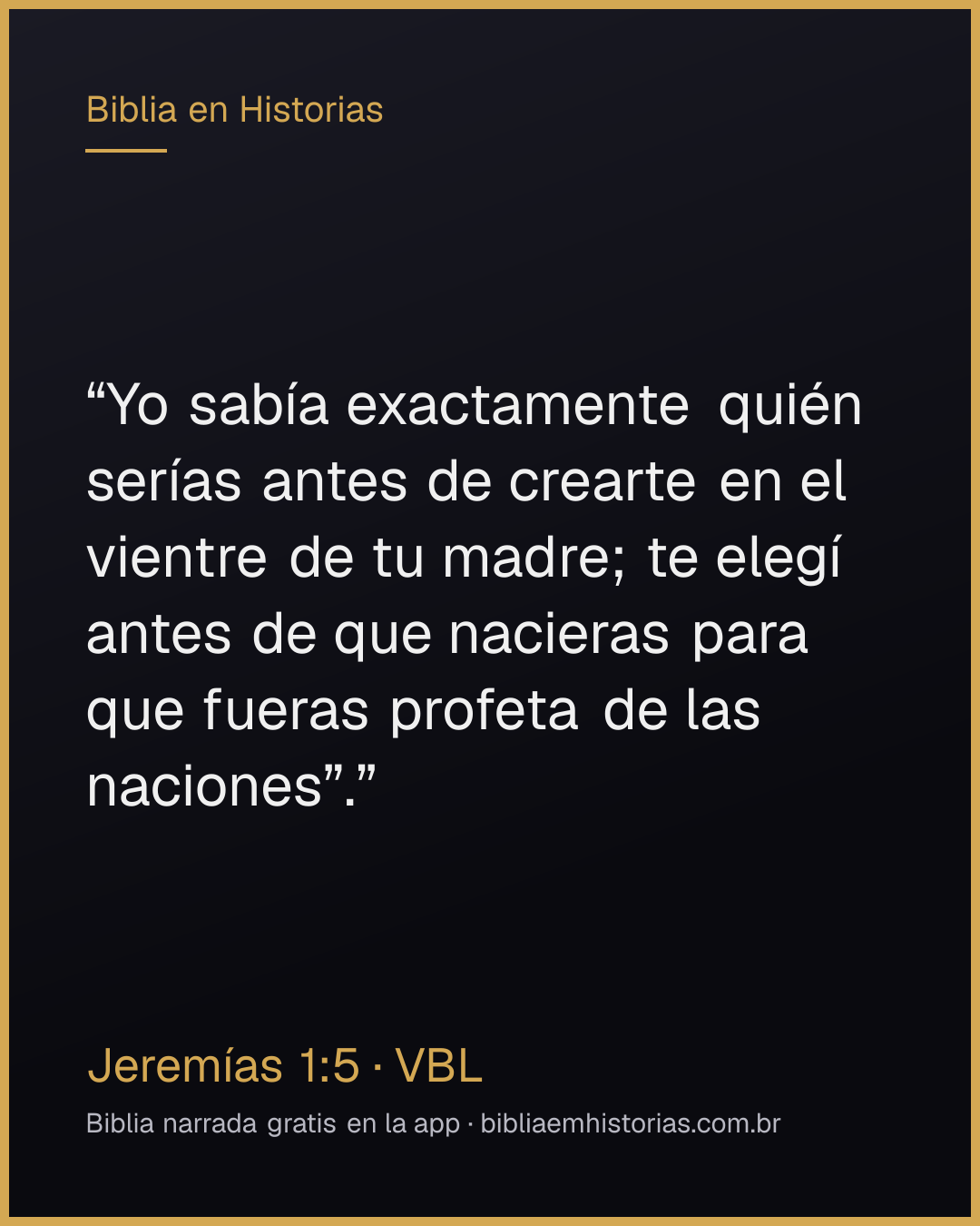 Imagen del versículo Jeremías 1:5 para compartir