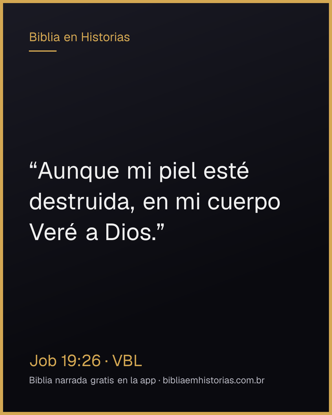 Imagen del versículo Job 19:26 para compartir