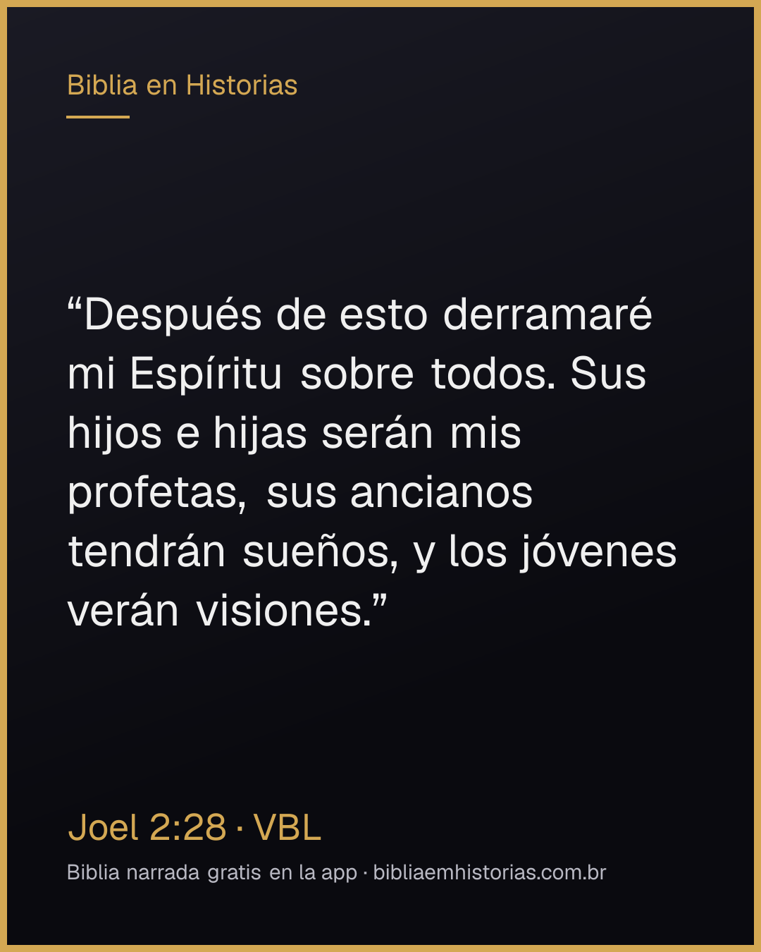 Imagen del versículo Joel 2:28 para compartir