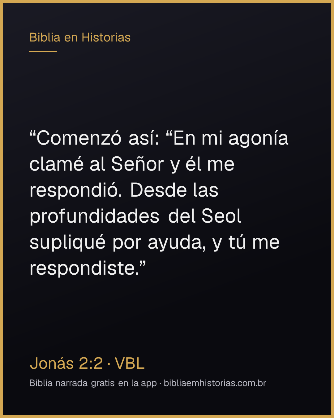 Imagen del versículo Jonás 2:2 para compartir
