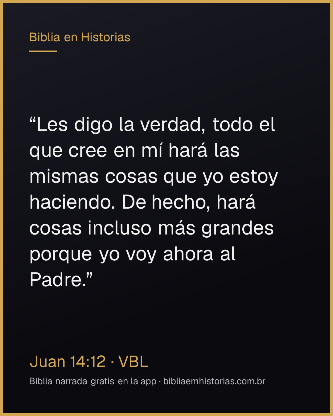 Imagen del versículo Juan 14:12 para compartir
