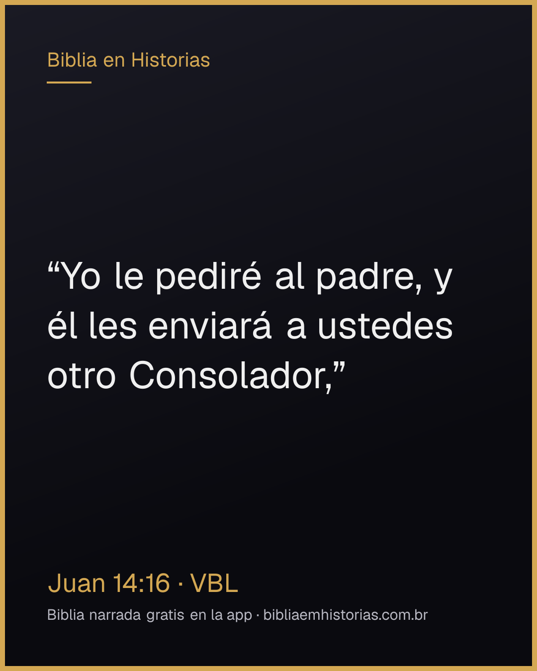 Imagen del versículo Juan 14:16 para compartir