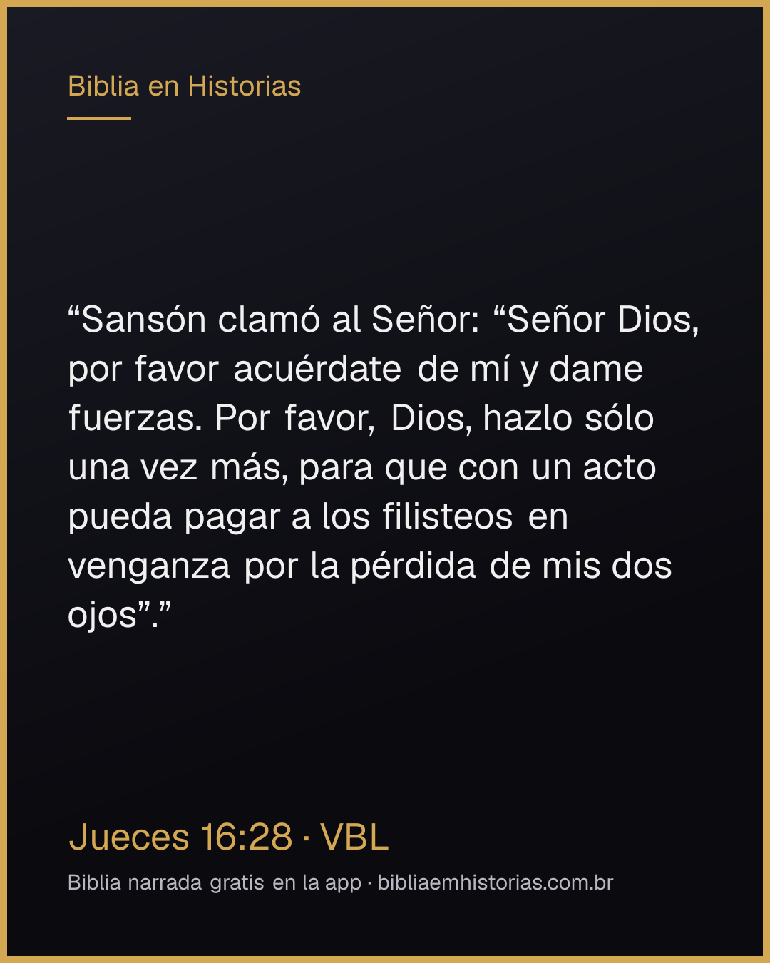 Imagen del versículo Jueces 16:28 para compartir