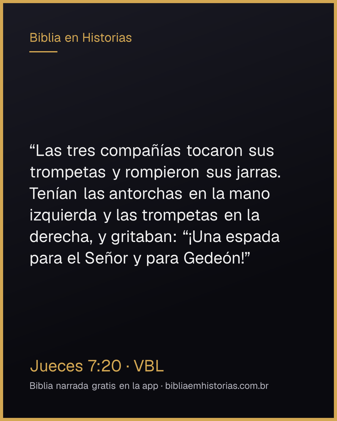 Imagen del versículo Jueces 7:20 para compartir