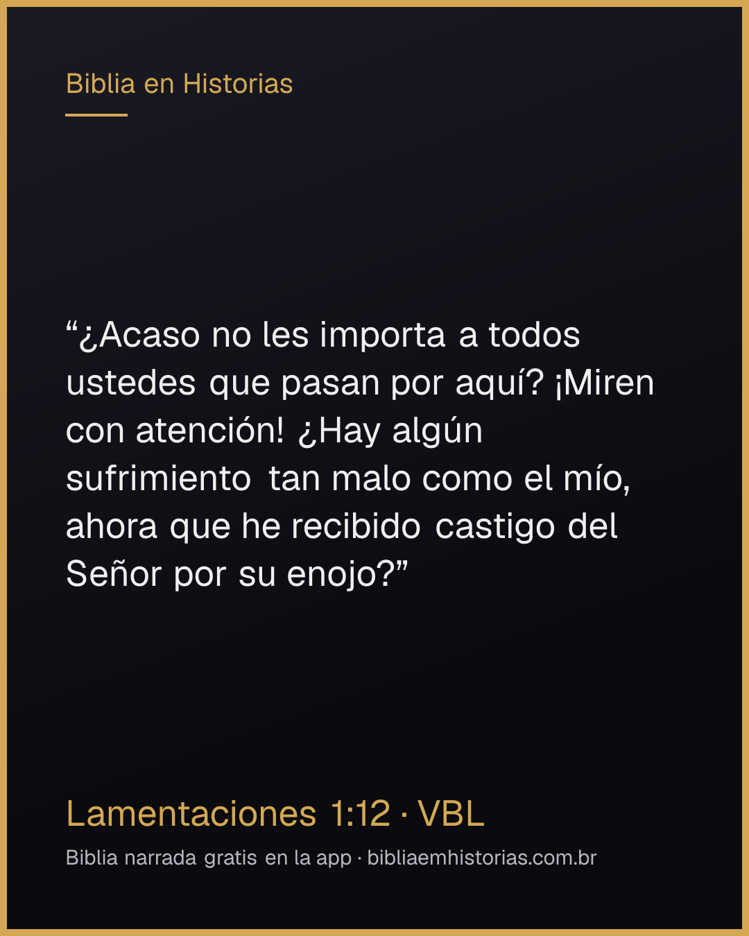 Imagen del versículo Lamentaciones 1:12 para compartir