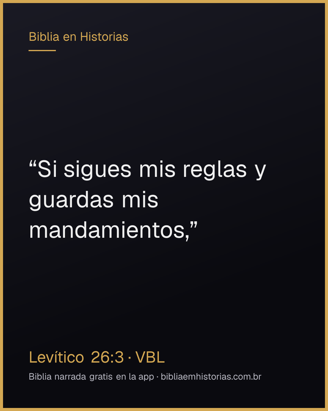 Imagen del versículo Levítico 26:3 para compartir
