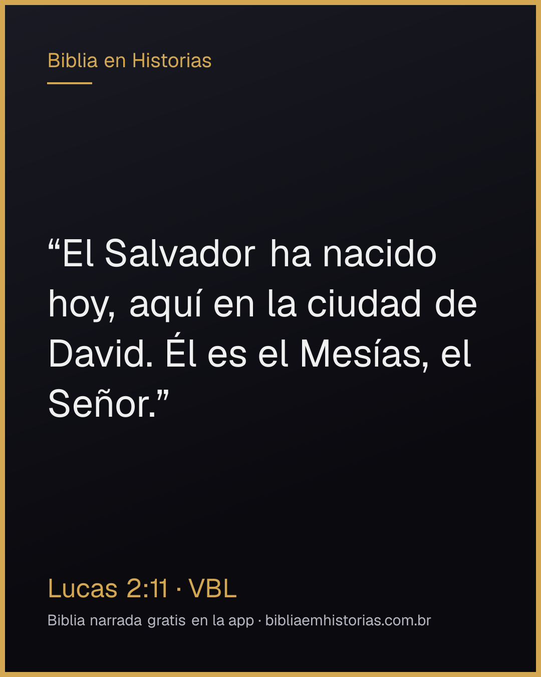 Imagen del versículo Lucas 2:11 para compartir
